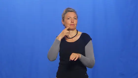 Standbild aus dem Erklärfilm zur Studie über Gewalt gegen Gehörlose
