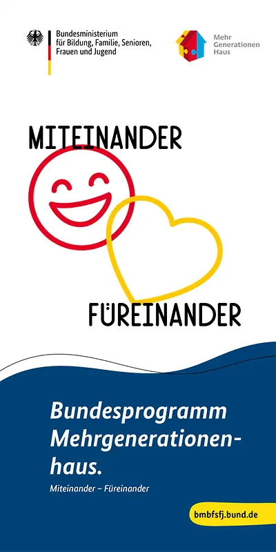  Titelseite Flyer Bundesprogramm Mehrgenerationenhaus