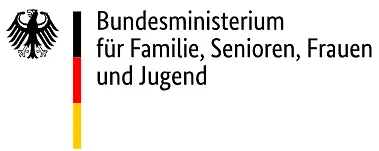 Logo vom Bundesministerium für Familie, Senioren, Frauen und Jugend