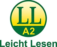 Auf dem Logo steht: Leicht Lesen