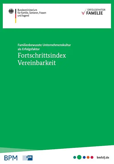 Titelseite Forschrittsindex Vereinbarkeit