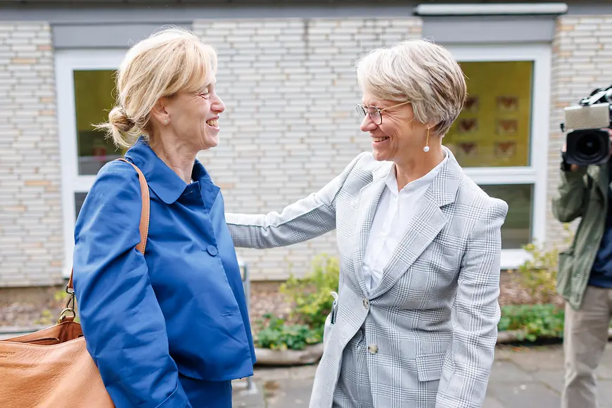 Karin Prien und Dorothee Feller
