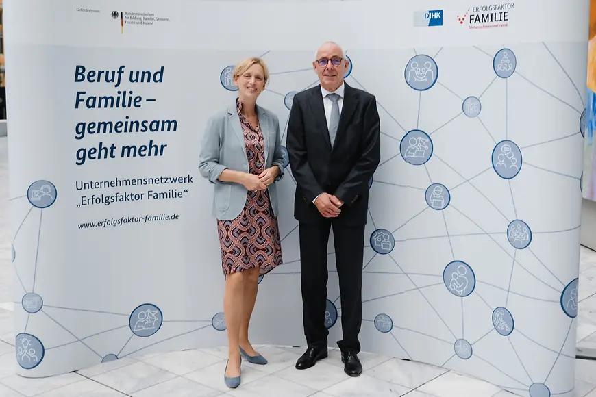 Karin Prien beim Unternehmenstag "Erfolgsfaktor Familie"