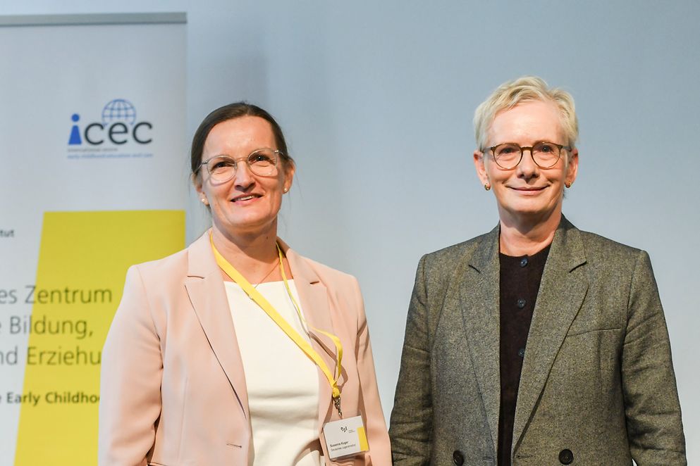 Petra Bahr bei der Eröffnung der ICEC-Fachtagung