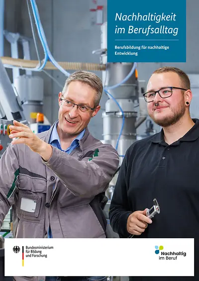 Cover der Publikation Nachhaltigkeit im Berufsalltag