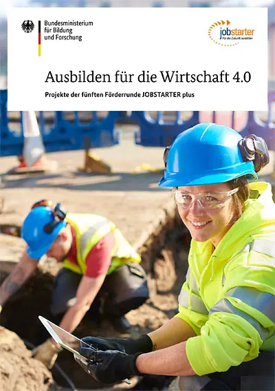 Cover der Broschüre "Ausbilden für die Wirtschaft"