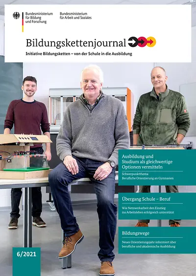 Cover der Publikation "Bildungsketten-Journal 6/2021"