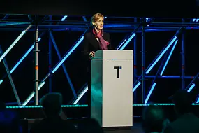 Karin Prien bei der Transform 2026