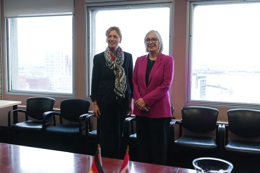 Karin Prien und Patty Hajdu