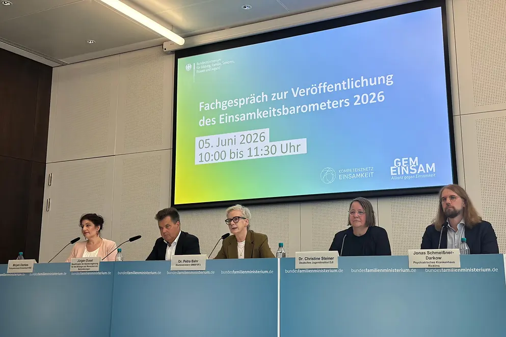 Fachgespräch Einsamkeitsbarometer