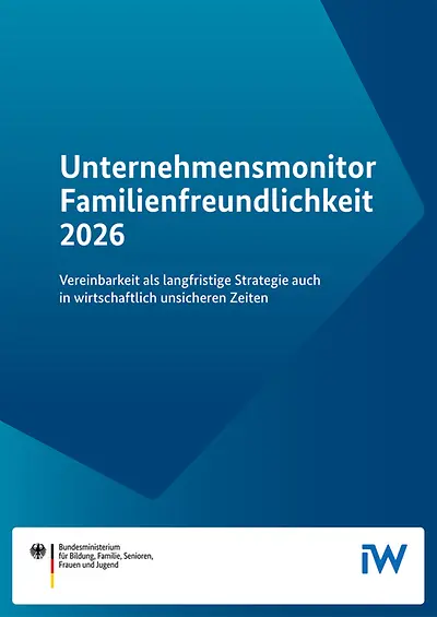 Titelseite Unternehmensmonitor Familienfreundlichkeit 2026