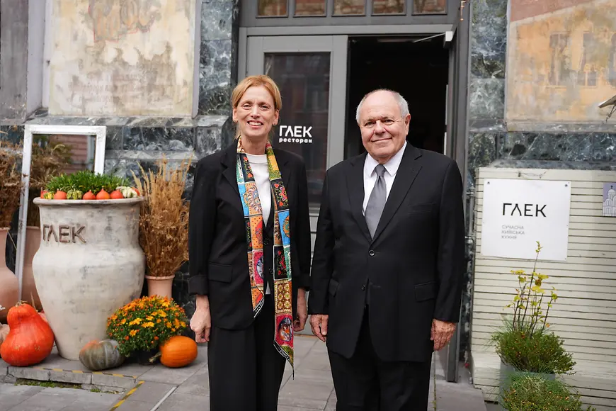 Karin Prien und Dani Dayan