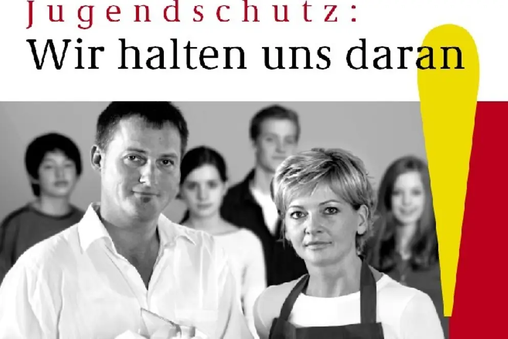 Motiv der Jugendschutz-Kampagne