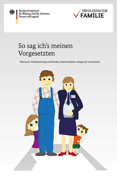 Cover der Broschüre "So sag ich's meinen Vorgesetzten"